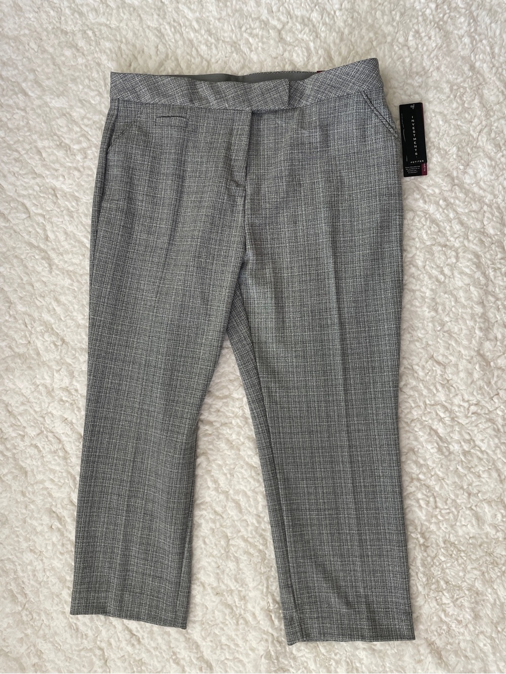 Investment pants NWT The 5th Ave Fit Straight Leg Pants | Size 16PS.